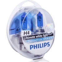 Автолампа галогенная PHILIPS H4 DIAMONDVISION 12V 60/55W  (2шт.)