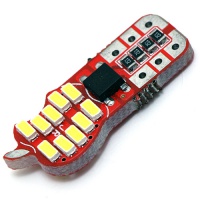 Автомобильная светодиодная лампа T10 - W5W - 20 SMD 3014 + Обманка (2шт.)