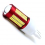 Светодиодная автомобильная лампа DLED W21W - T20 - 7443 - 106SMD 4014+ Линза (2шт.)